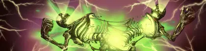 Main-quest completion card calling card