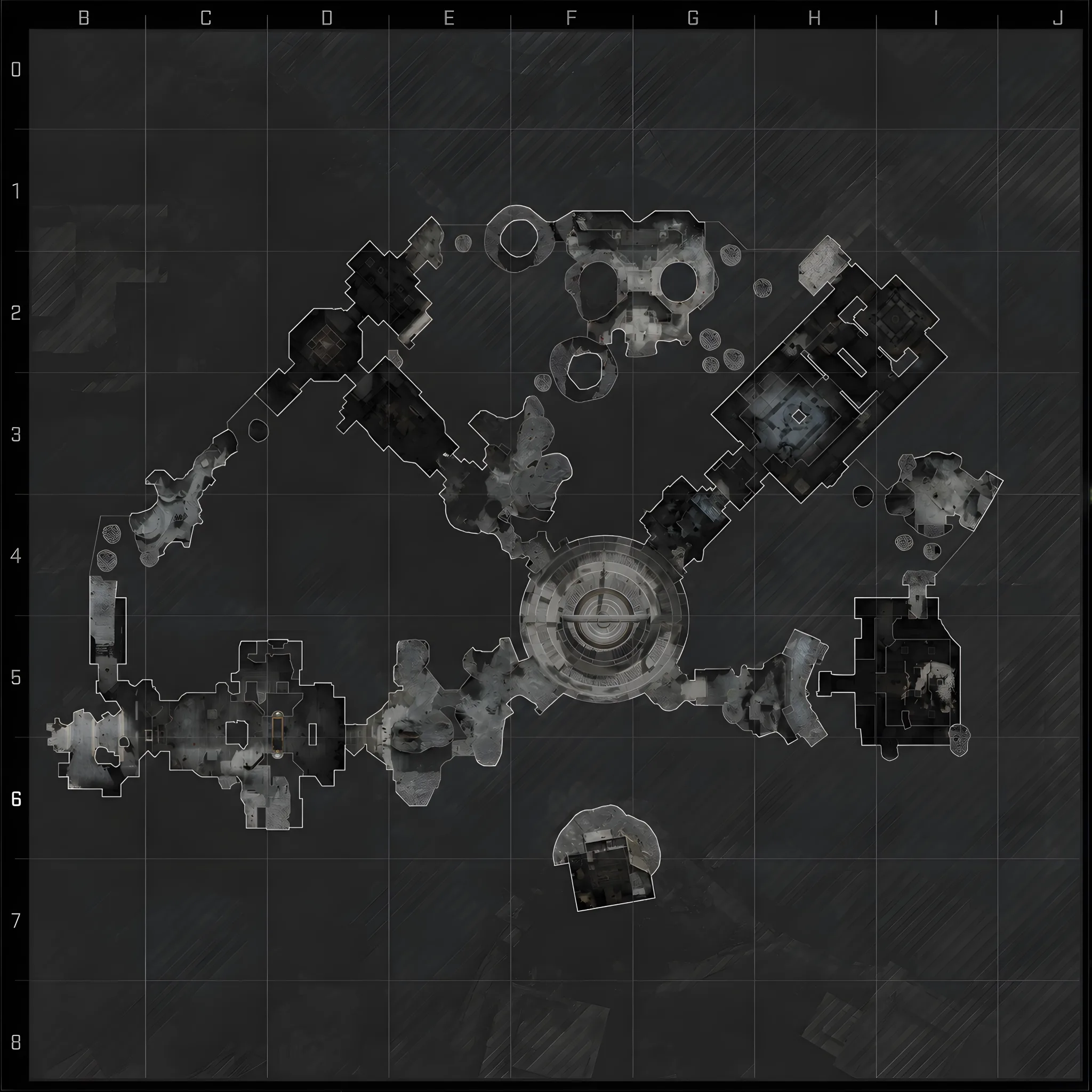 Rex Infernus map layout